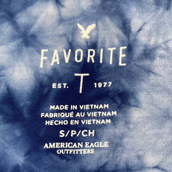 American Eagle tie die t-shirt - Picture 2 of 9
